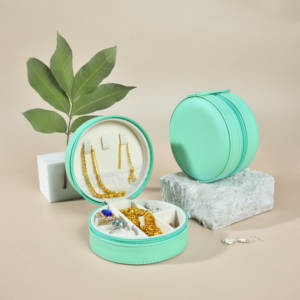 Ratnaire Mini Jewelry Box - Round